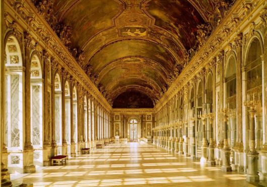 Spiegelsaal im Schloß Versailles, Versailles, Paris, Frankreich