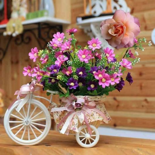 Bicicleta.cu flori
